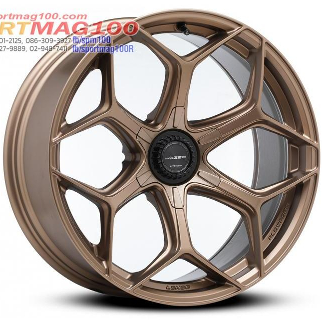 ล้อแม็กใหม่ FlowForming Lenso VAMOS6 VT6 LITETECH+ ขอบ20นิ้ว 6รู139.7 กว้าง9 Offset18 (ราคา4วง)