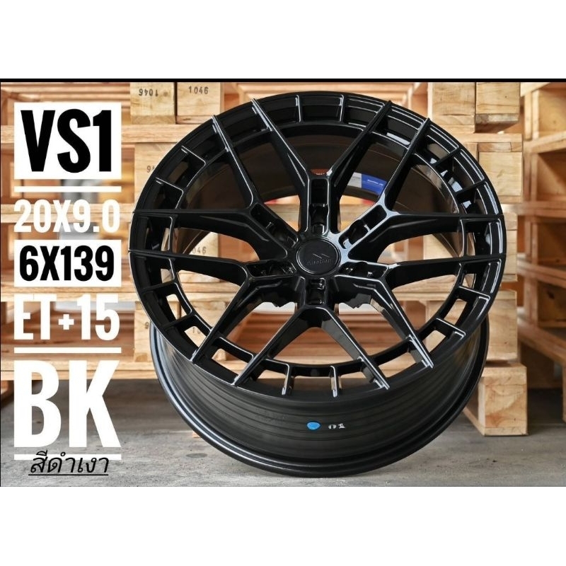 ล้อแม็กซ์ EMOTION R VS1ขอบ20 6รู139.7 กว้าง9นิ้ว ET15 แนวออฟโรด ตัวยกสูง แข็งแรง งานEmotionบริษัทในเ