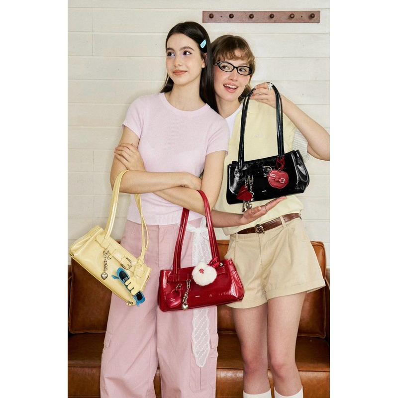 New❣️Muva | muva biker shoulder bag กระเป๋าสะพายไหล่หนังแท้