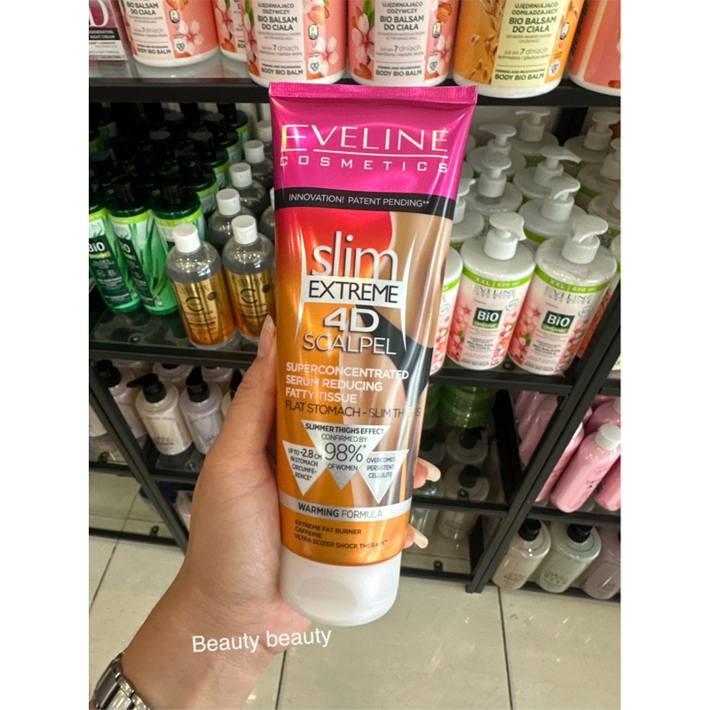 EVELINE Slim Extreme 4D Scalpel Serum Flat Stomach Slim Thighs 250ml.