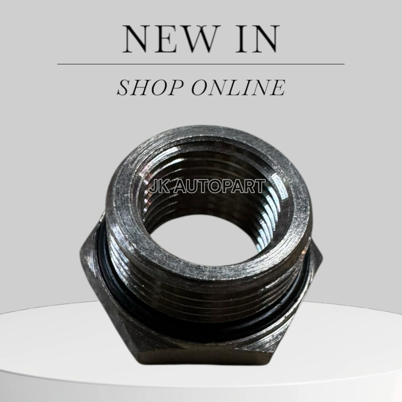 ข้อลดนอกใน M22(1.5)xM16(1.5) ข้อต่อเกลียวนอกใน มีโอริ้ง #3220-M22-M16/DGPK