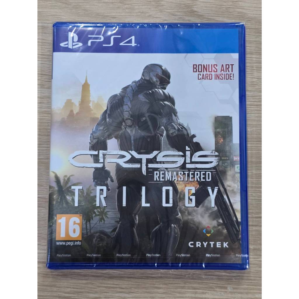 Ps4 Crysis remaster trilgoy มือ1 Z2(EU) พร้อมส่ง