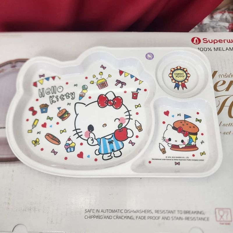 ซุปเปอร์แวร์ ถากหน้าคิตตี้ 3 ช่อง ขนาด 12"