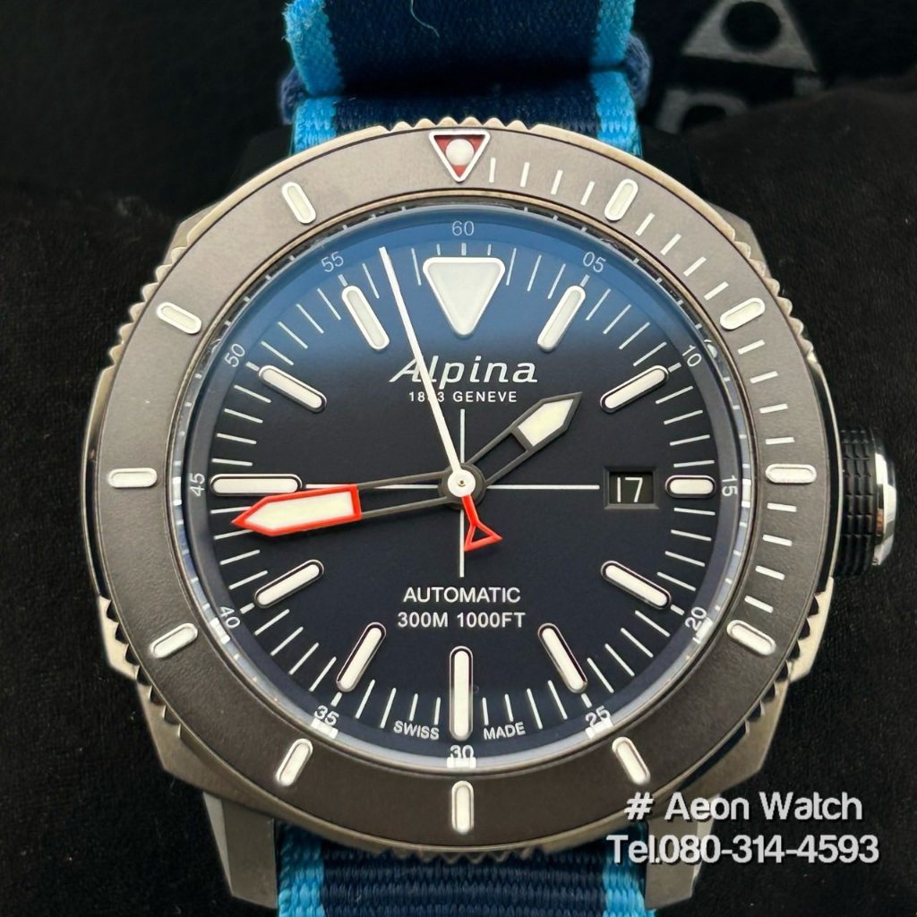 Alpina 1883 Geneve Automatic Seastrong Diver 300m.