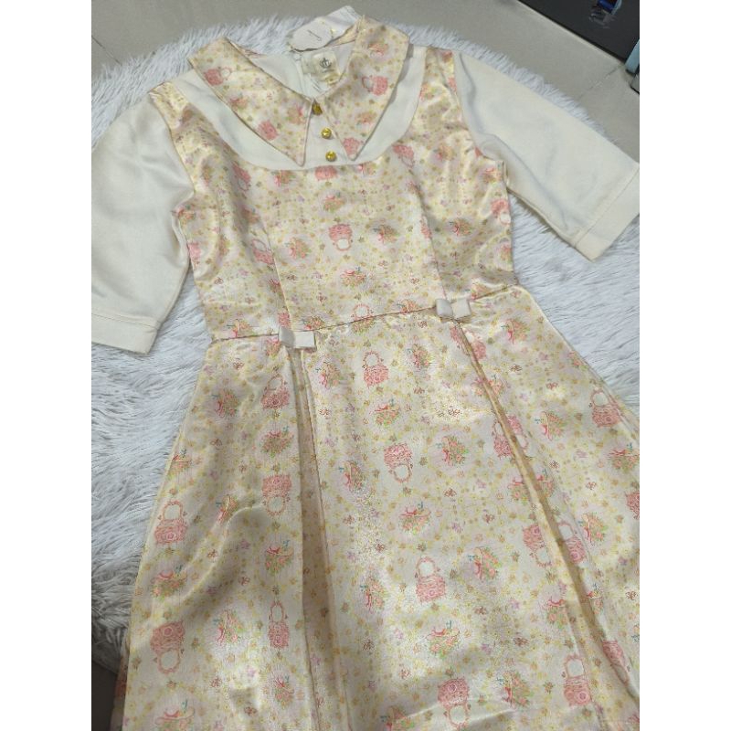 เดรส แบรนด์ Snow Queen แท้💯% ใหม่ป้ายห้อย เดรสน่ารัก หวานๆ