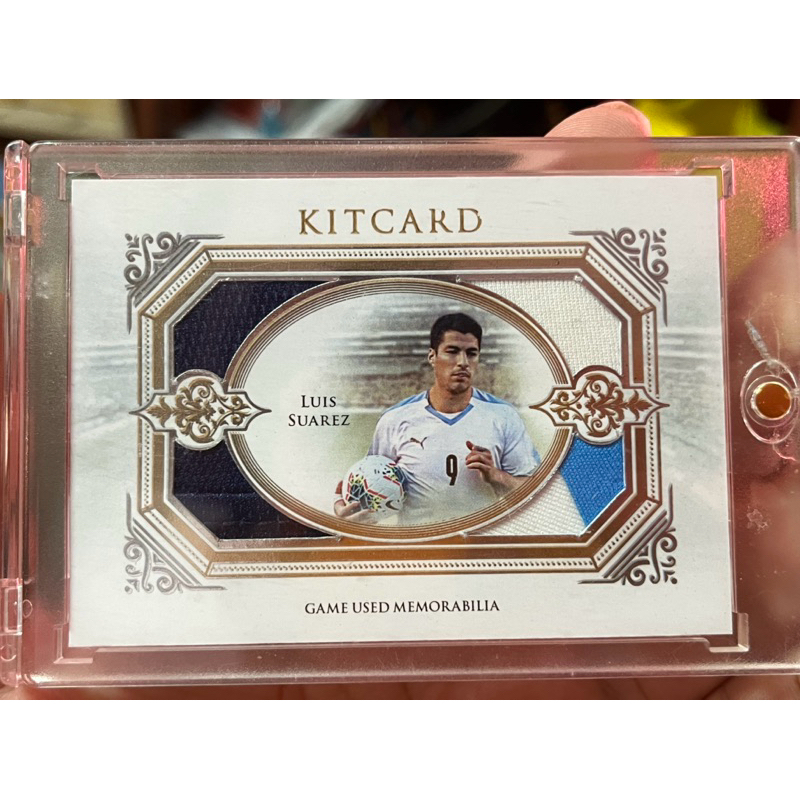 Luis Suarez Football Card +2Patch MW Liverpool&Barcelona Real not Fake