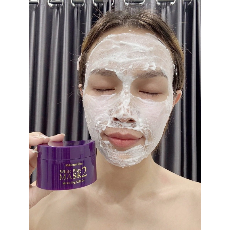 [ของแท้💯%จากบริษัท]เซ็ตสำหรับผิวกาย (จำนวน2ชิ้น) White Plus Mask2 80g,Lotion 250gพร้อมส่ง มีเก็บเงินปลายทาง - รูปที่ 2
