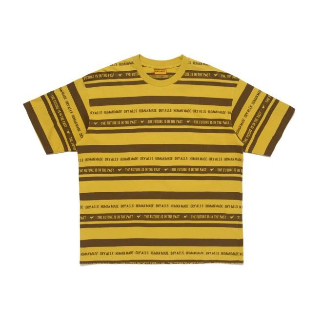 HUMAN MADE STRIPED T-SHIRT
