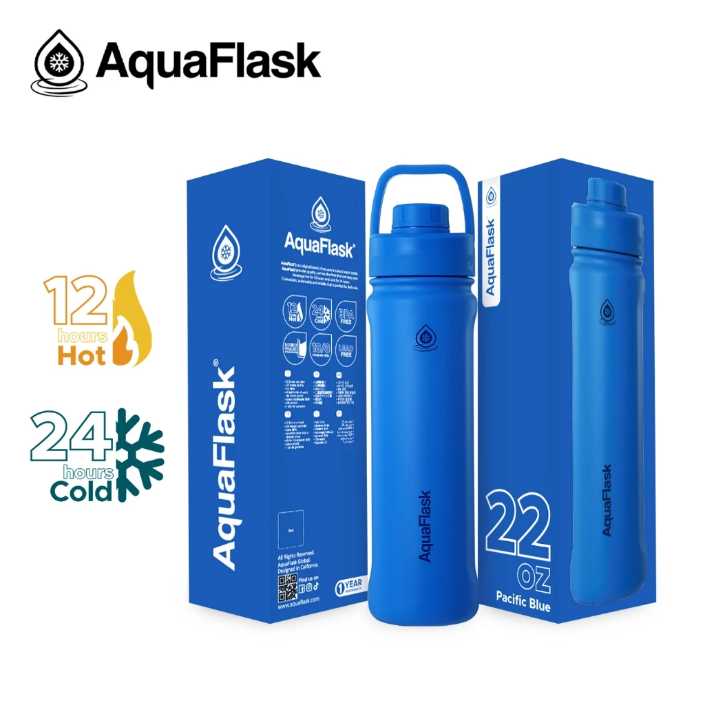 ใหม่! AquaFlask New Regular (18/22/32/40oz) - กระบอกน้ำเก็บความเย็น กระติกน้ำสแตนเลส (18/22/32/40ออนซ์) thumbnail 8