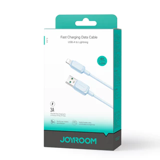 สายชาร์จ JOYROOM USB-A to Lightning Cable 3A Multi-Color 1.2M by Studio7