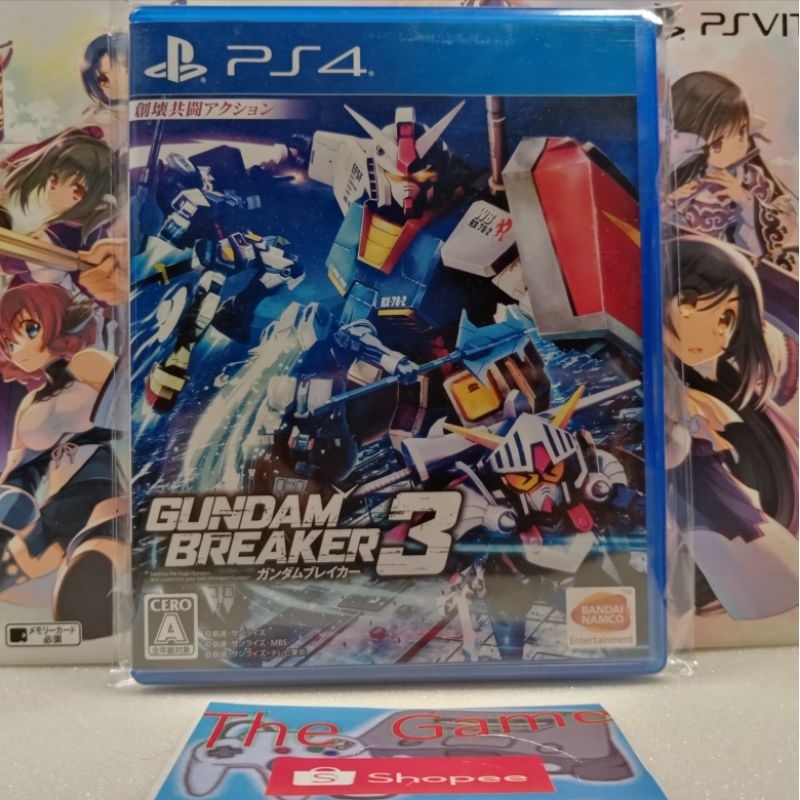 (PS4)​ เเผ่น​เกมส์​  PS4​ -​ PS5​ GUNDAM​ BREAKER​ 3​ ZONE2​
