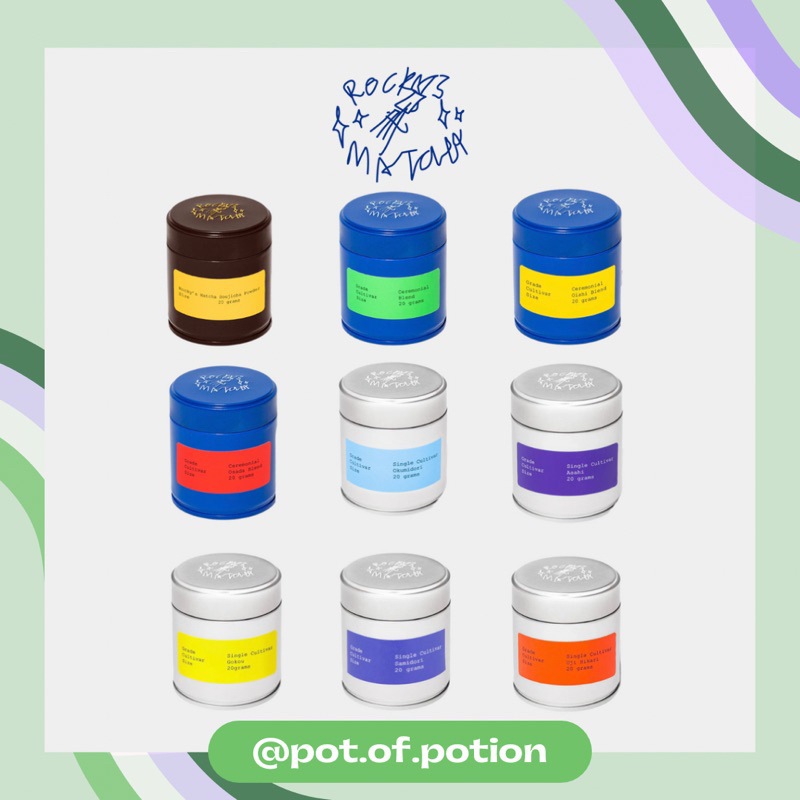 พร้อมส่ง rocky’s matcha — ceremonial matcha