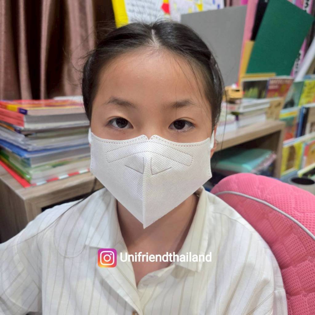 หน้ากากอนามัยสำหรับเด็ก  / 1ห่อ 10 ชิ้น ✨Kleenex Cool Mask KF-AD (7-12 Y)✨ (พร้อมส่ง) แมสเด็ก KF-AD แบรนด์ Kleenex - รูปที่ 3