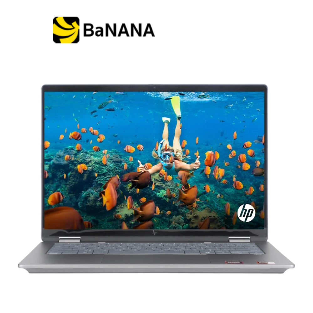 โน๊ตบุ๊ค HP OmniBook X Flip 14-fk0053AU Silver by Banana IT