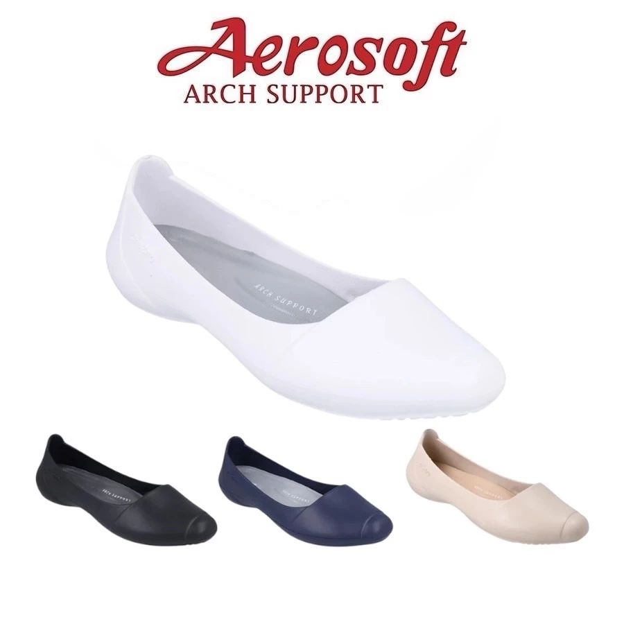 Aerosoft (แอโร่ซอฟ) รองเท้าคัทชูแบบสวม รุ่น W2880