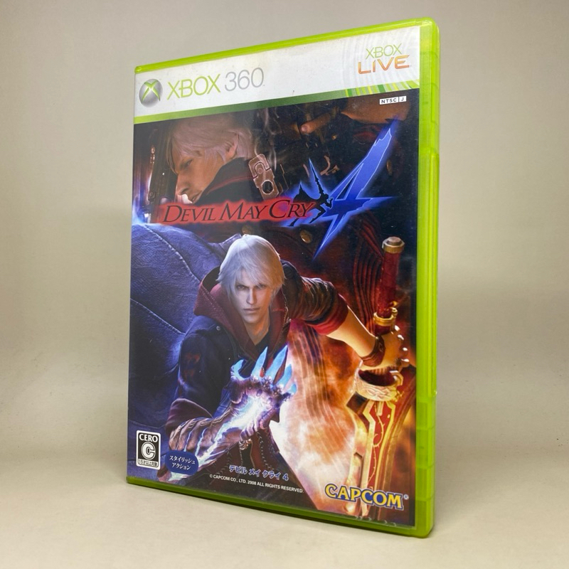 Devil May Cry 4 | XBOX 360 Original DVD Games | NTSC-Japan | Japanese | สินค้าแท้ ใช้งานปกติ
