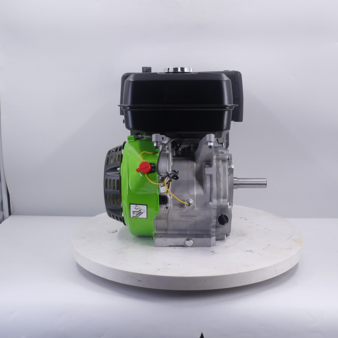 เครื่องยนต์เบนซิน AKI 13 HP สีเขียว เครื่องยนต์เบนซิน 4 จังหวะ ประหยัดน้ำมัน รุ่นธรรมดา  ส่งตรงจากบริษัท รับประกัน 1 ปี - รูปที่ 4