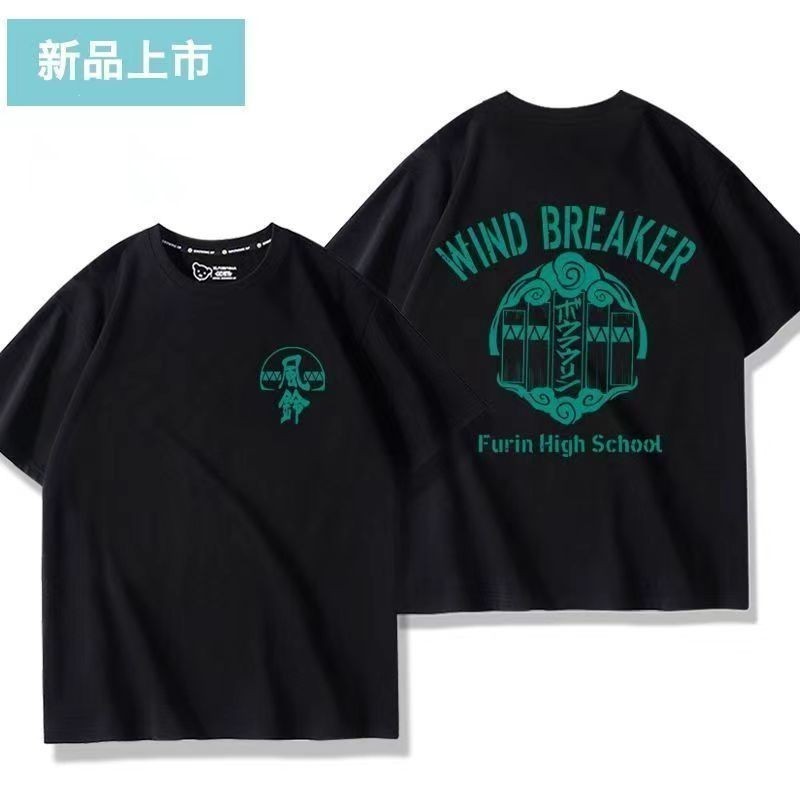 เสื้อยืดแขนสั้น WIND BREAKER S-5XL