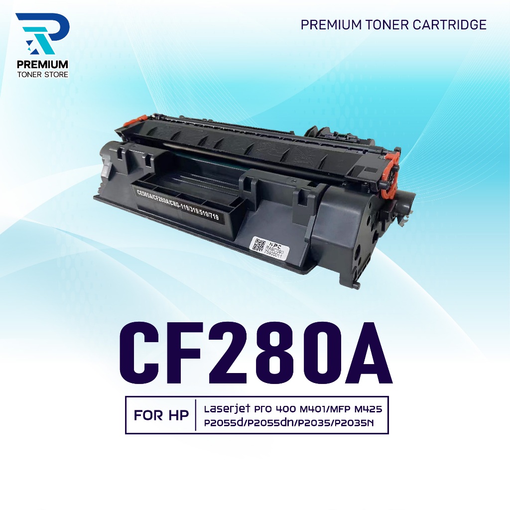 หมึกเทียบเท่า CF-280A 280A 280 CF280A 80A 80 CF280 FOR HP LaserJet Pro 400 Printer M401d/ M401dn ราคา ถูกที่สุด ดีลบีเคเค แกลเลอรีภาพที่ 3