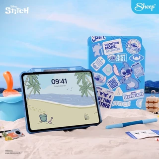 [People Stitch] Disney Stitch Collection เคสสำหรับไอแพดPeopleเคสเก็บปลอกปากกาได้ ฟรีปลอกปากกา Case For iPad กันงอกระแทก