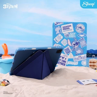 [Origami/Trifold Stitch]Disney Stitch Collectionเคสสำหรับไอแพด เคสกันกระแทกCase For iPadเคสไม่ดันฟิล์ม ตั้งแนวตั้งแนวนอน
