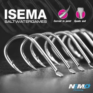 เบ็ด Isema Salt Water Games ตกปลาน้ำจืด,ปลาบ่อ,ทนน้ำเค็ม,ไม่ขึ้นสนิม,ใช้กับงานไมโครจิ๊กได้