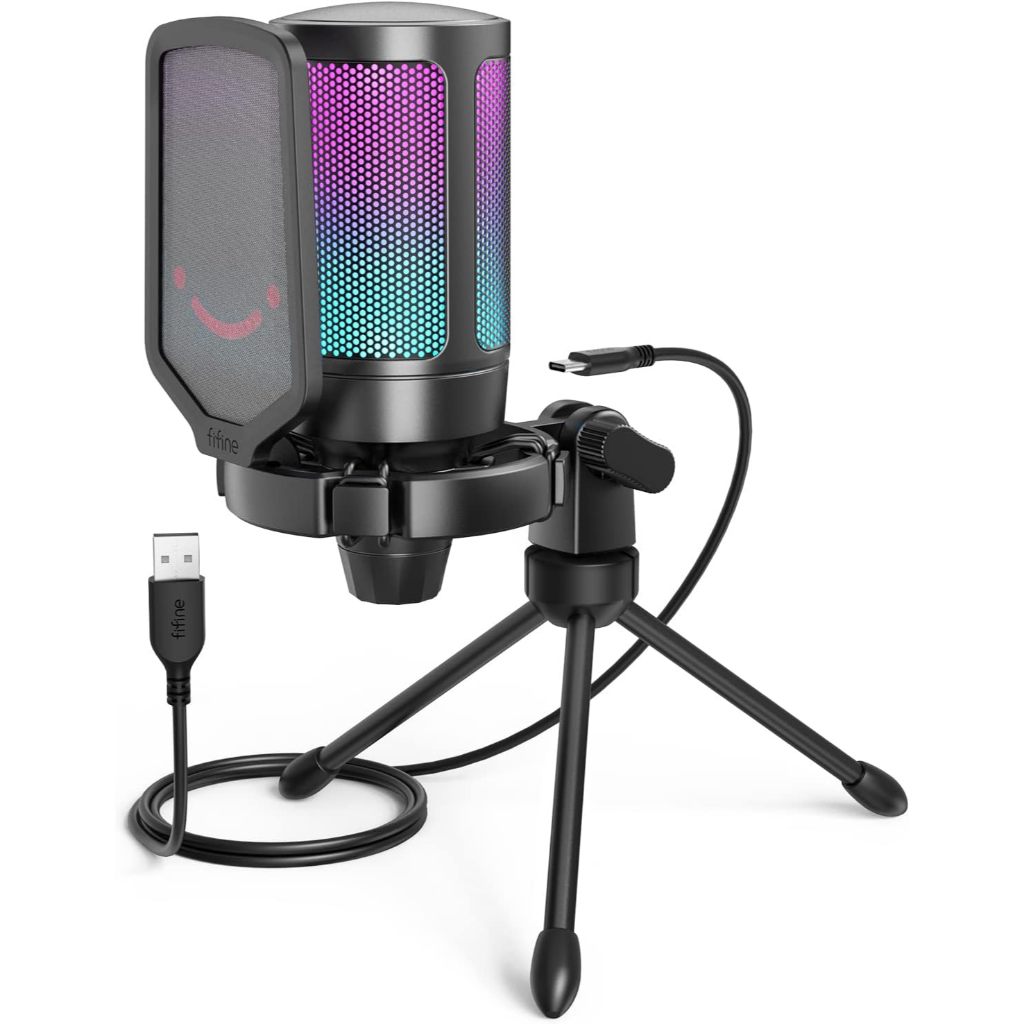 FIFINE A6V AMLIGAME ไมโครโฟน USB คอนเดนเซอร์ Condenser Microphone