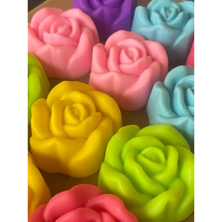 🌸 พิมพ์วุ้นซิลิโคนลายดอกไม้พรีเมียม – ขนาด 5 ซม. 🌸 ลายสวยคมชัด กุหลาบจีบ