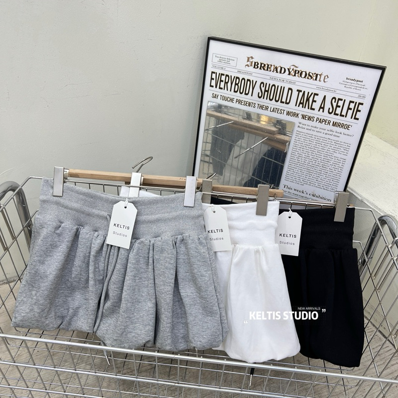 Bubble Skirts กระโปรงบอลลูน ผ้า Cotton งานป้าย