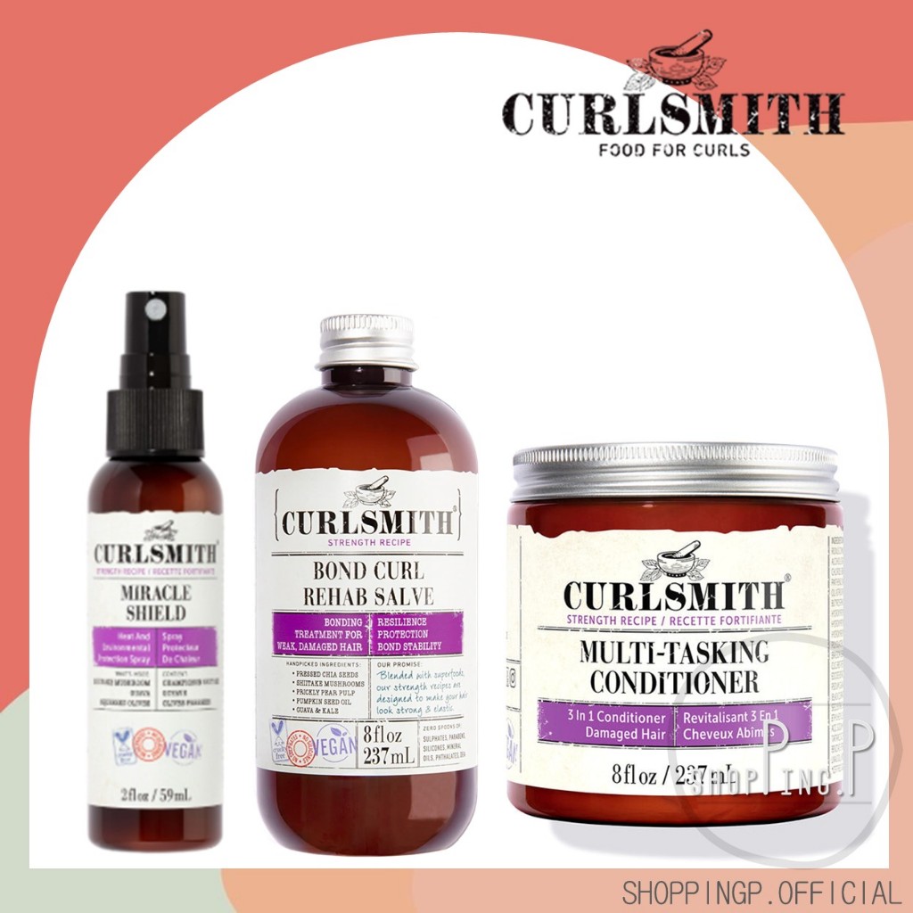 ✳️[แท้ 100%/พร้อมส่ง]✳️ Curlsmith Curlsmith Multitasking Conditioner 237ml ทรีทเมนต์ ครีมนวดผม สำหรับผมเสีย