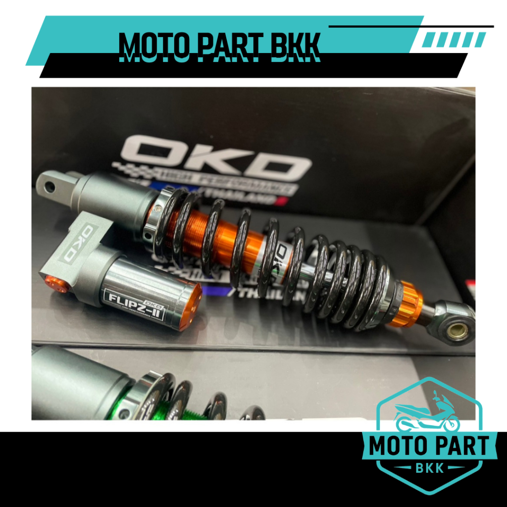 โช้คหลัง OKD Giorno รุ่น FLIPZ-II ปรับ2จุด Lead125/Grand-filano 320mm จีออโน่ หรีด แกรนด์ฟิลาโน่ - รูปที่ 4