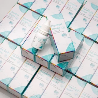 💧น้ำตาเทียม COMFORT DROP ขนาด 10ml ล็อตใหม่ สูตรอ่อนโยน ให้ความชุ่มชื้นต่อดวงตา💙