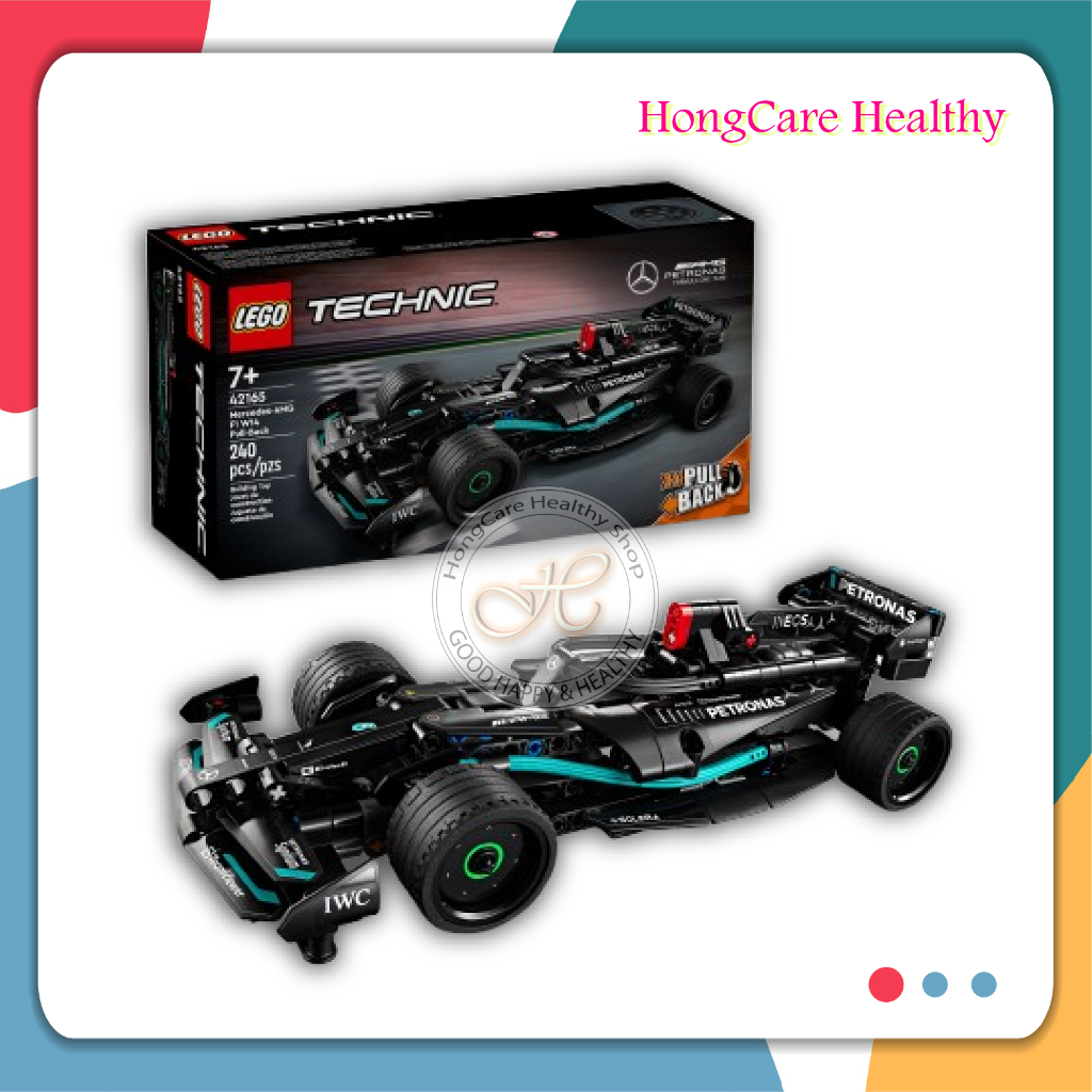 LEGO Technic Mercedes-AMG F1 W14 E Performance Pull-Back (240 Pieces) , เลโก้ ตัวต่อรถแข่งเสริมทักษะ