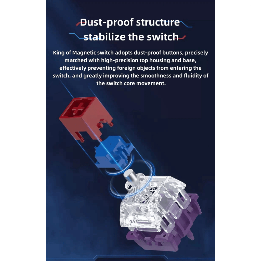 TTC KOM Magneto Gaming Magnetic Switches (10 ตัว) | HE switch pre lube - รูปที่ 2