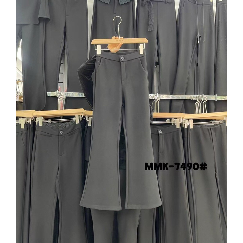7490 กางเกงMMK ทรง7ส่วนผ้ายืดคอลเลคชั่นที่7