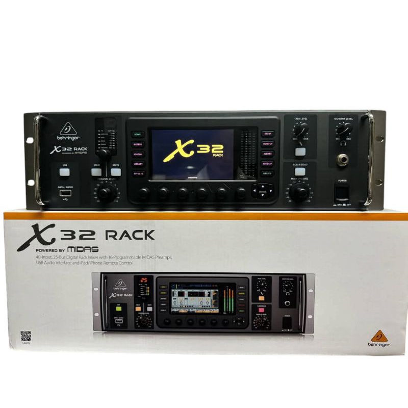 X 32 RACK มิกซ์ดิจิตอลระดับมืออาชีพ Behringer Digital Rack Mixer พร้อมส่ง!