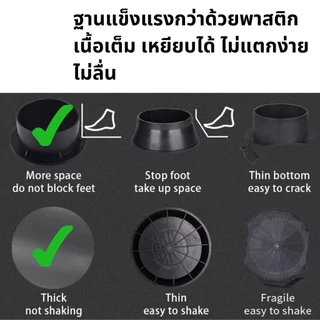 ถังเคาะกากกาแฟ ทรงสูง แบบตั้งพื้น พร้อมผ้าทำความสะอาด มีให้เลือก 2ขนาด[MANCAFE]