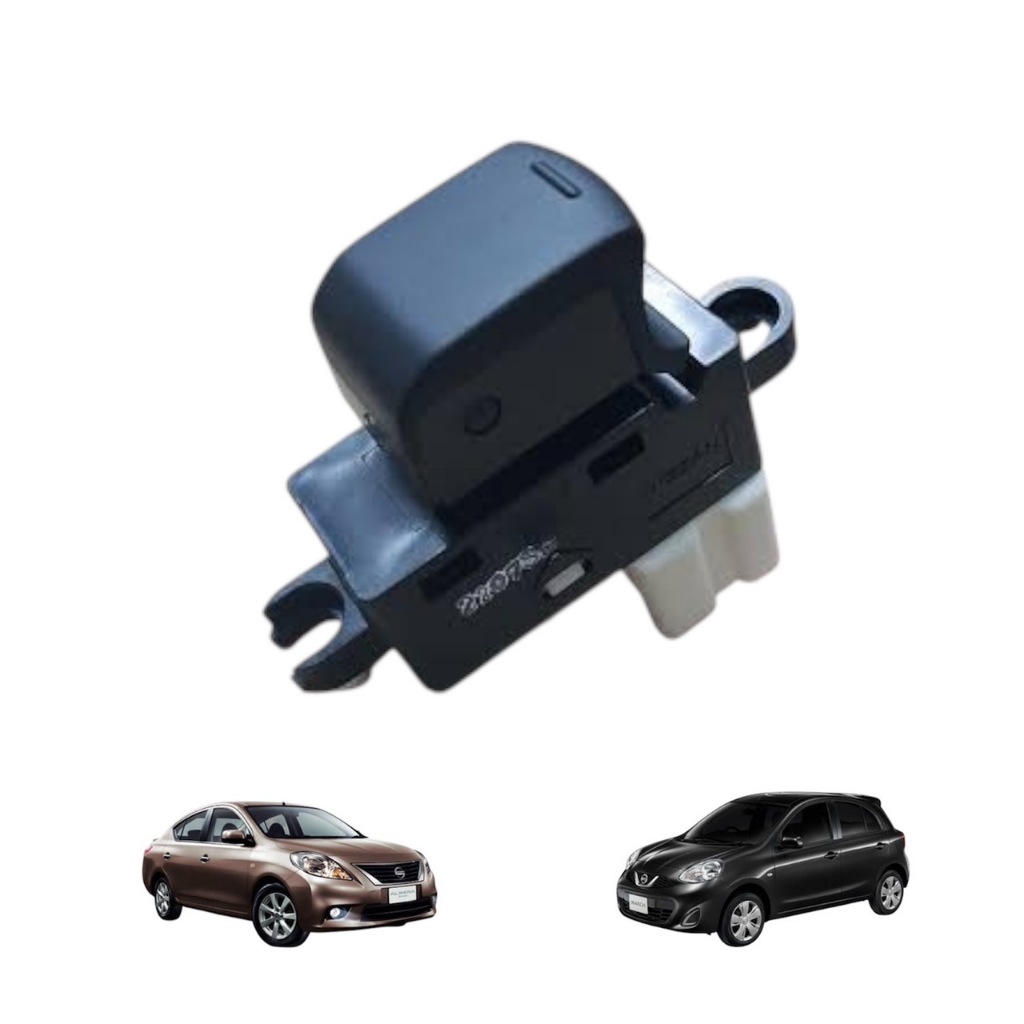 สวิทซ์กระจกประตูไฟฟ้าซ้าย NISSAN ALMERA, TIIDA, MARCH,**ของแท้จากศูนย์**