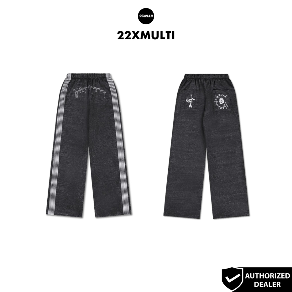 (🔥จัดส่งด่วน 1 วัน!) [CH2] TOO MUCH FLEX Glitter Pants [22XMULTI]