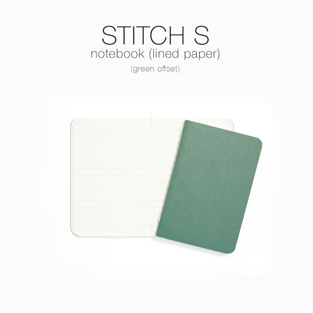 labrador Notebook stitch S (lined) offset สมุดโน๊ตแบบเย็บสันปก (มีเส้น) LPS031