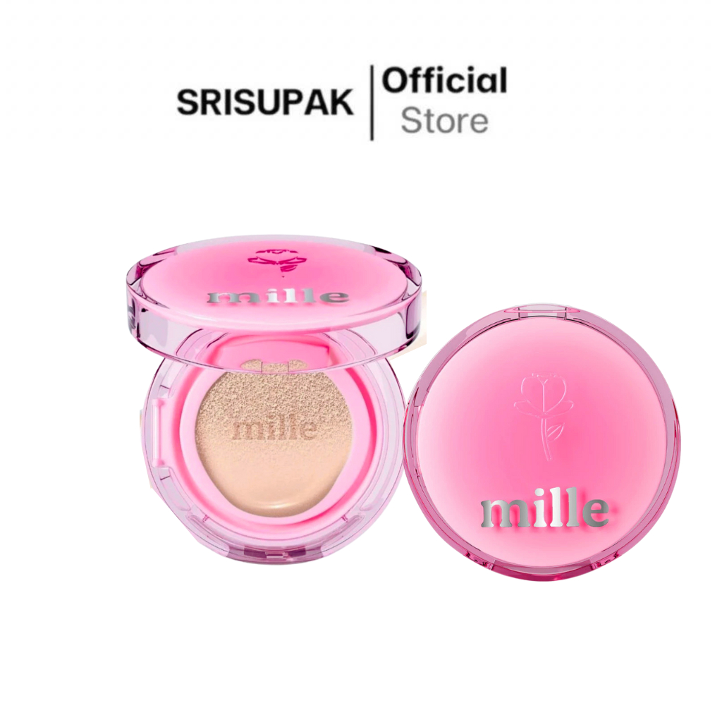 MILLE คุชชั่น เพอร์เฟ็กต์ แมท SPF50+ PA+++  ปริมาณ 14 กรัม