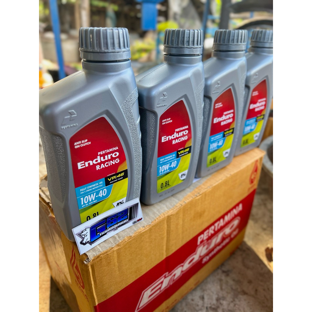 น้ำมันเครื่อง Enduro 10W-40 0.8L เหมาะสำหรับรถซิ่ง