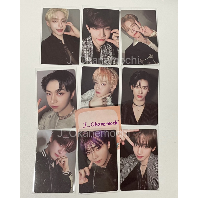 การ์ด zerobaseone cinema paradise film ver photocard Jiwoong Zhanghao Hanbin Matthew Taerae Ricky Gy