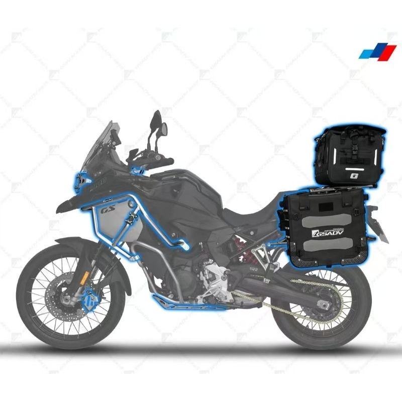 กระเป๋ากันน้ำBMW F900GSA กระเป๋ากันน้ำGSADV กระเป๋ากันน้ำมอเตอร์ไซค์ กระเป๋าข้างมอเตอร์ไซค์ กระเป๋าข