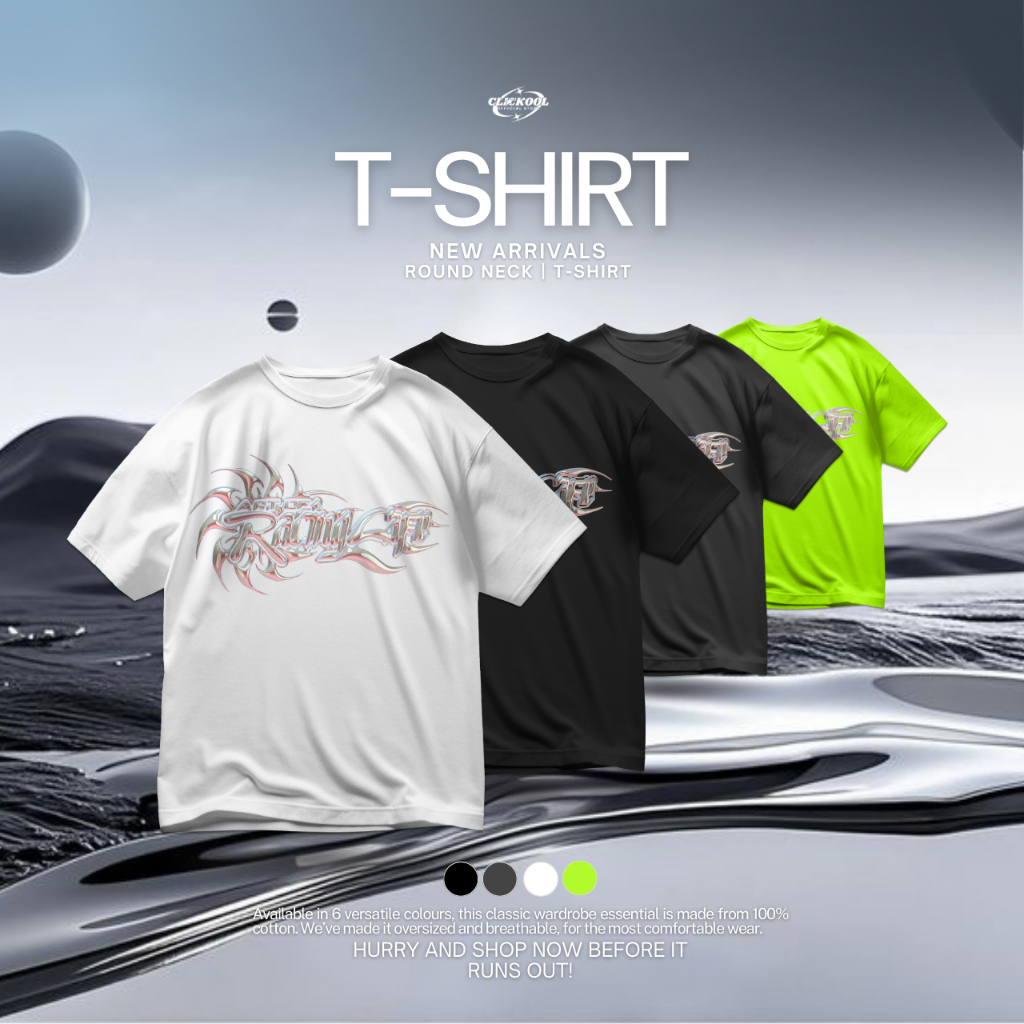 💽✨ CYBER DRIFT Y2K Street Collection – New Drop จาก CLICKOOL