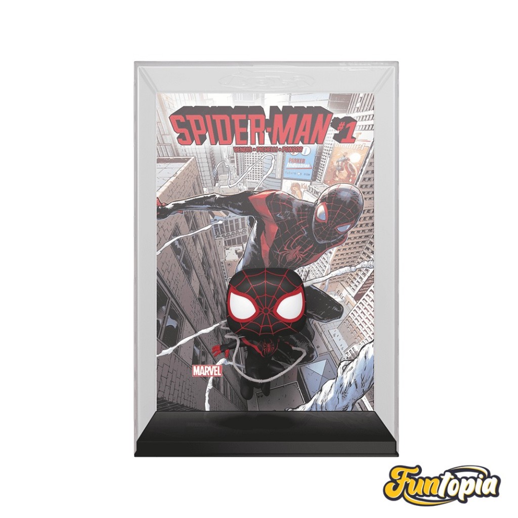 Funko POP! (81838) - SpiderMan #1 2016s (60) (Exclusive) POP! Comic Cover: SpiderMan