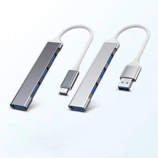 ฮับ ​​USB C อะแดปเตอร์มัลติพอร์ต Type C 4 ใน 1 USB