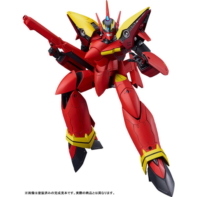 PLAMAX Macross 7 1/72 VF-19 Custom Fire Valkyrie (Basara Nekki Unit) Plastic Model(4545784013953)