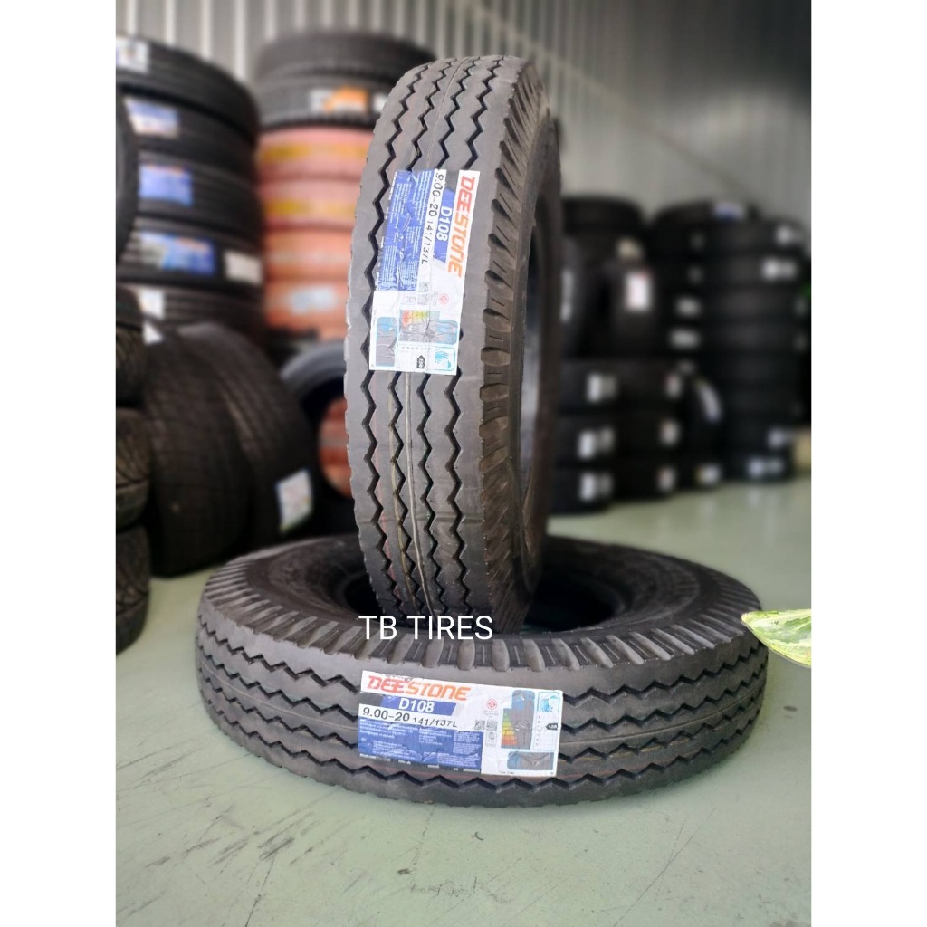 ยางนอกหน้า 900-20 14PR D108  // DEESTONE (ยางใหม่ปี 2025)