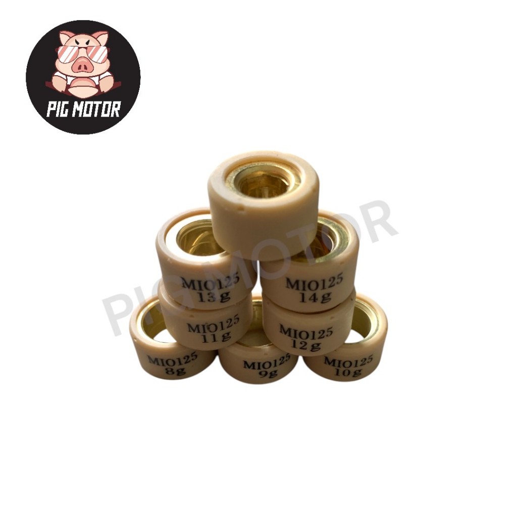 เม็ดตุ้มถ่วงน้ำหนัก เม็ดตุ้ม MIO125/NOUVO135/N-MAX/AEROX/GRANDFILANO/FINO125-I/Q-BIX/LEXI/GT125